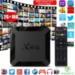 Smart Box X96q Mini Quad Core 2g+16g 4k 60fps Android 10v