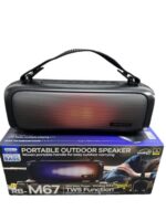 Remax Rb-m67 Portable Super Bass Wireless Speaker With Rgb Lights