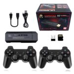 X2 Plus Retro 3d 32000+ Video Games 4k Hd Output Game Stick With 2 Wireless Controllers