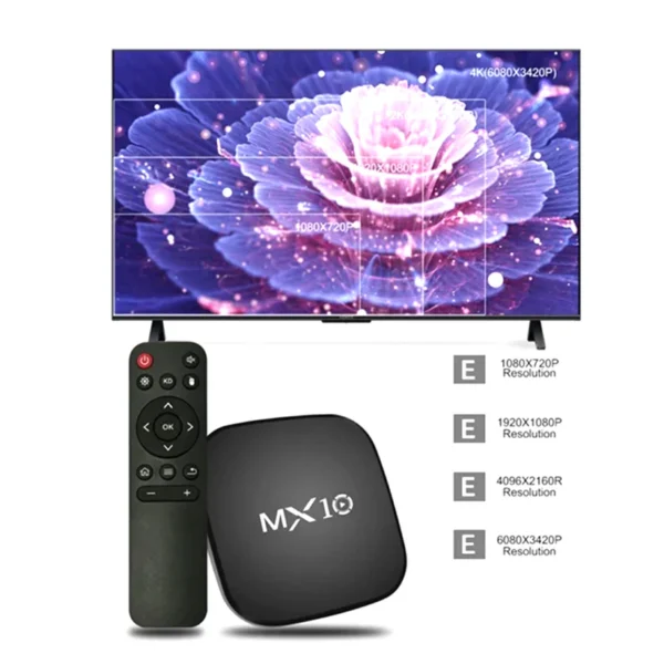 Mx10 Box S Android Tv 11.0 Version 1+8gb