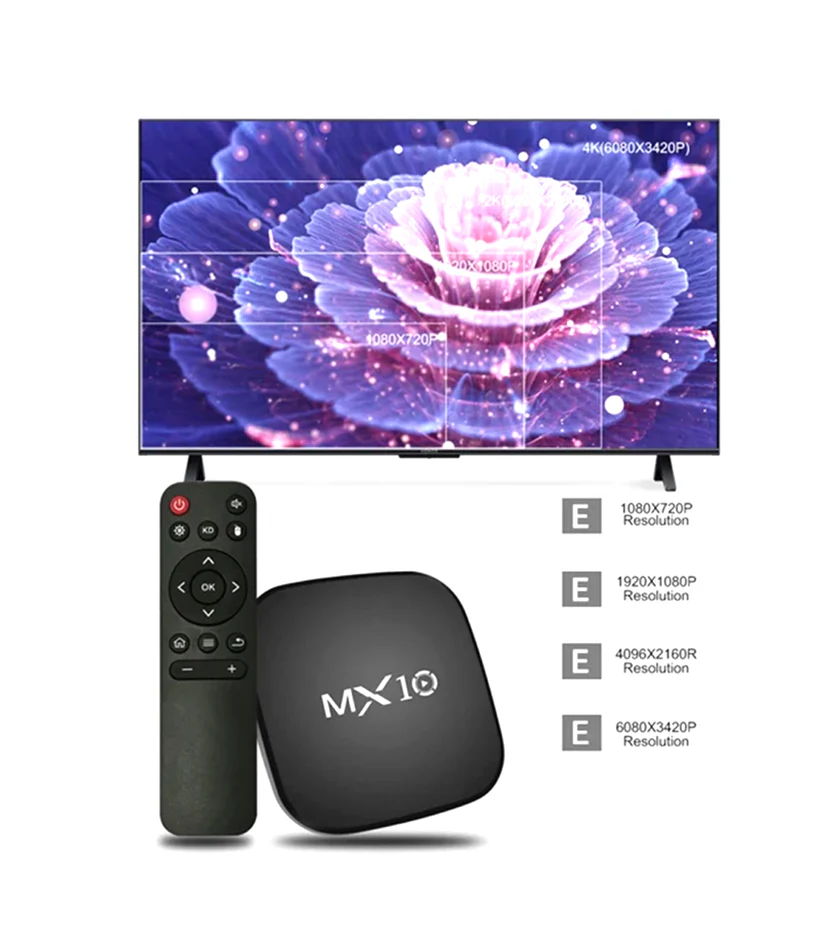 Mx10 Box S Android Tv 11.0 Version 1+8gb