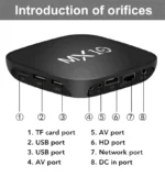 Mx10 Box S Android Tv 11.0 Version 1+8gb