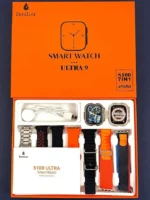 S100 Fendior Smart Watch Ultra 2 With 7 Straps