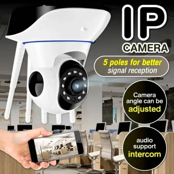 New Speed-x 5 Antenna Ipc App New Color Night Vision Camera 2mp 1080p Full Hd With Pixlinkipc App