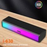 Kisonli I-630 Speaker Pc+bt Multimedia Usb Plug Rgb Colorful Light