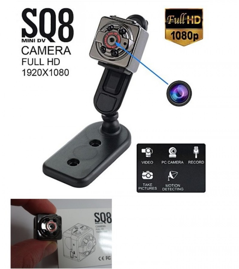 Hidden Mini Camera Sq8 Night Vision