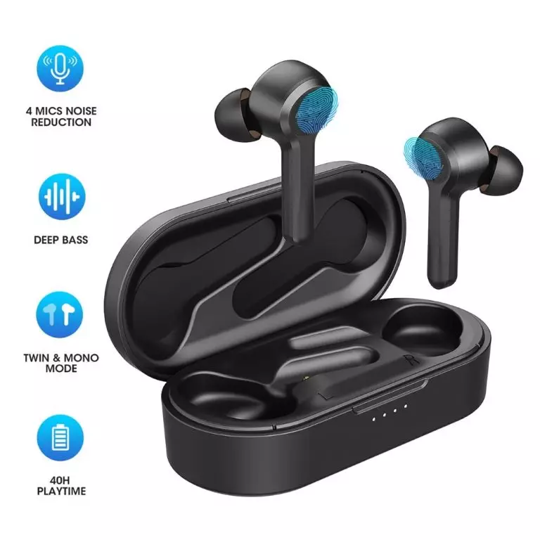 Mpow M9 Wireless Earbuds with 4 Mics Noise Cancellation