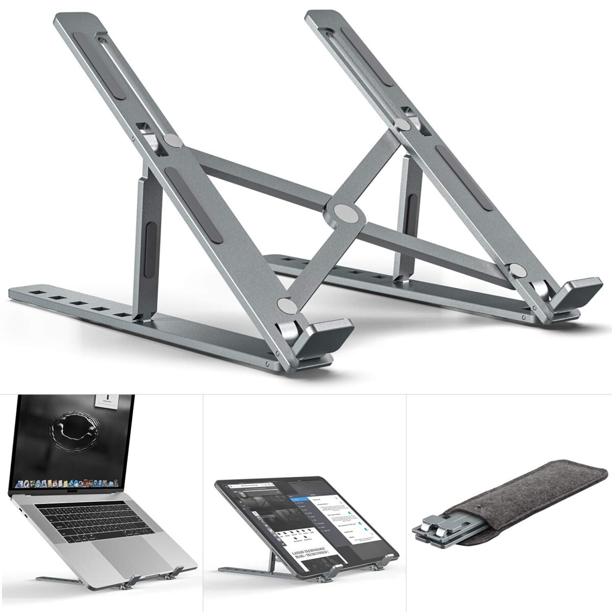 16 INCH LAPTOP STAND CREATIVE FOLDING STORAGE BRACKET